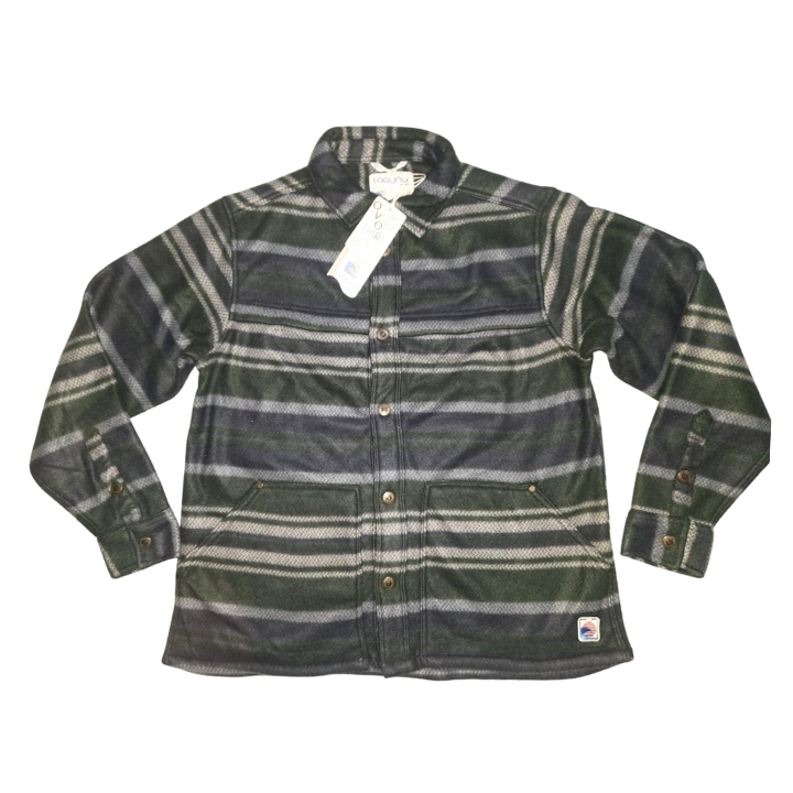 Sherpa-Lined Wool Shirt Jacket - Image 4