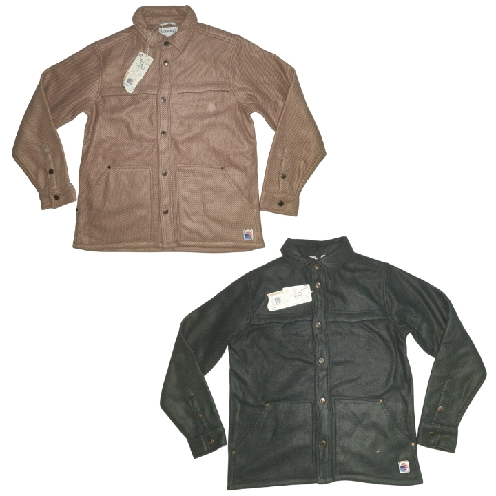 Sherpa-Lined Wool Shirt Jacket - Image 3