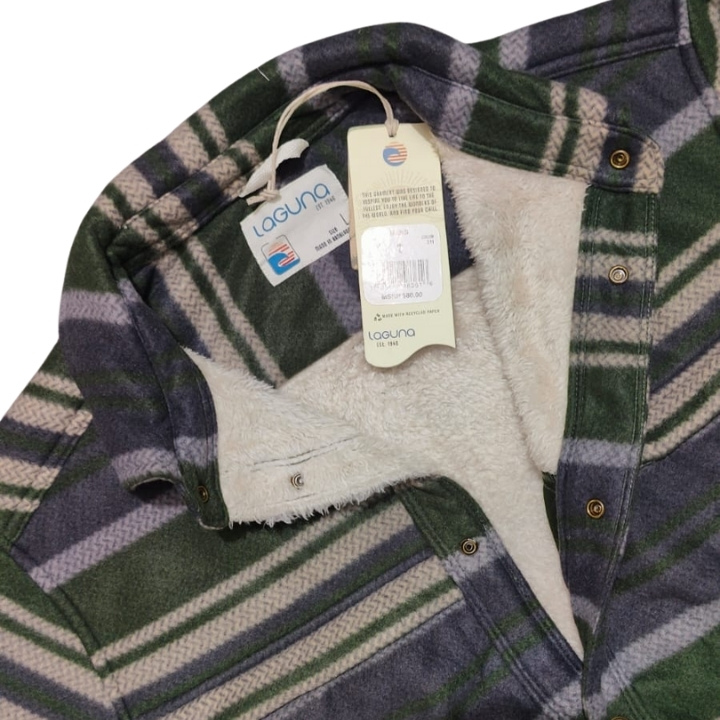 Sherpa-Lined Wool Shirt Jacket - Image 6