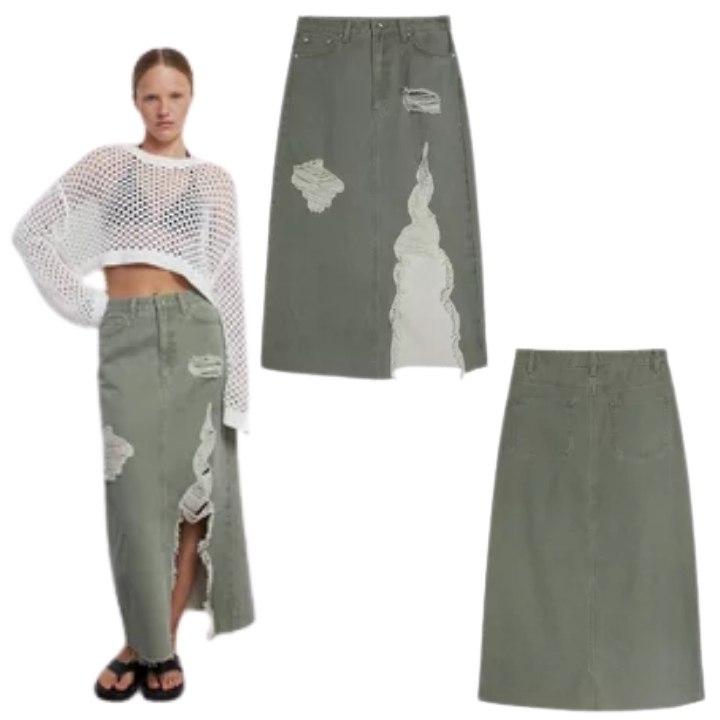 Ladies Denim Skirt - Gloria Jeans - Image 4